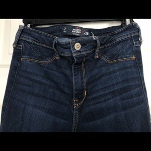 Hollister high waisted stretch skinny jeans